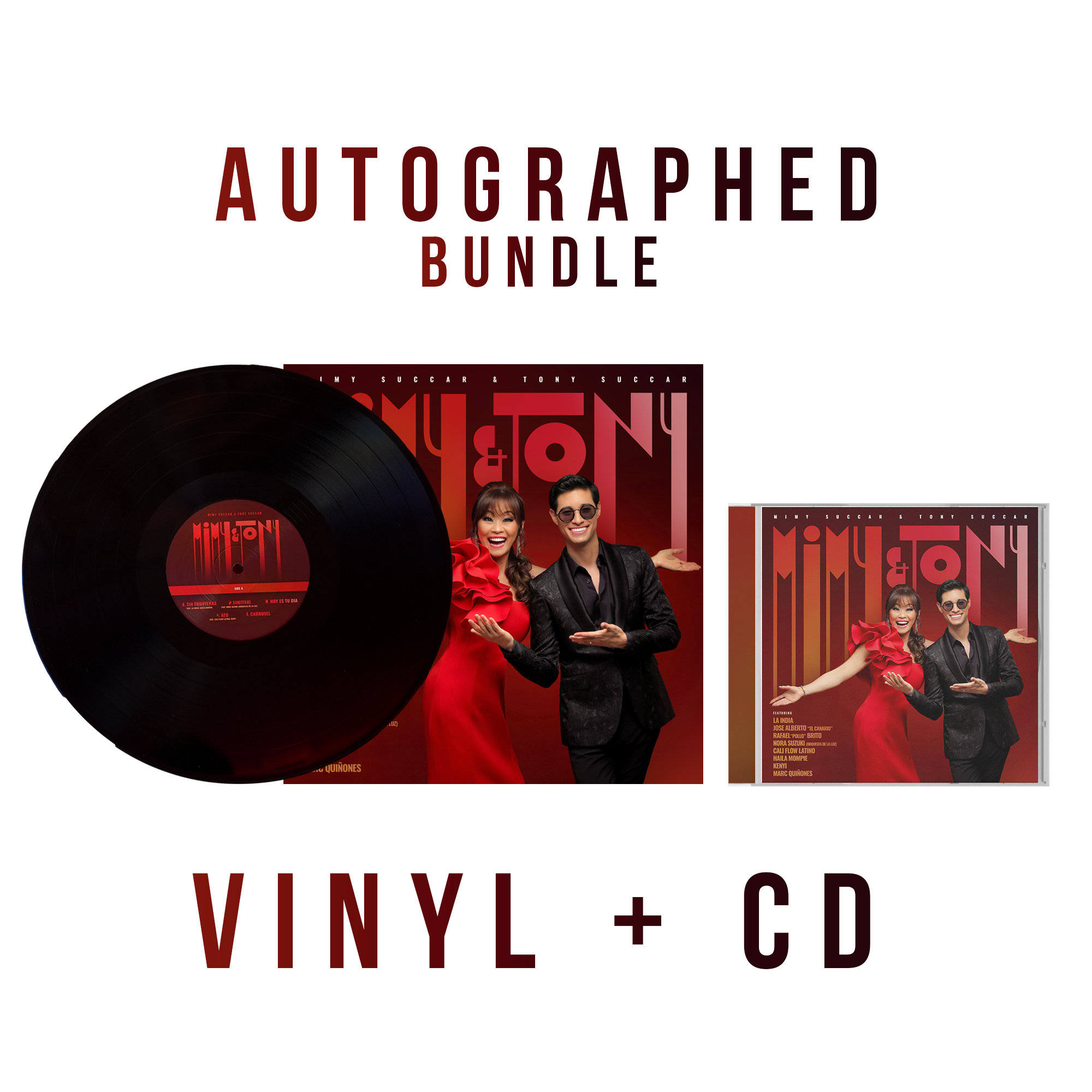  Mimy & Tony (Autographed CD + Vinyl Bundle)