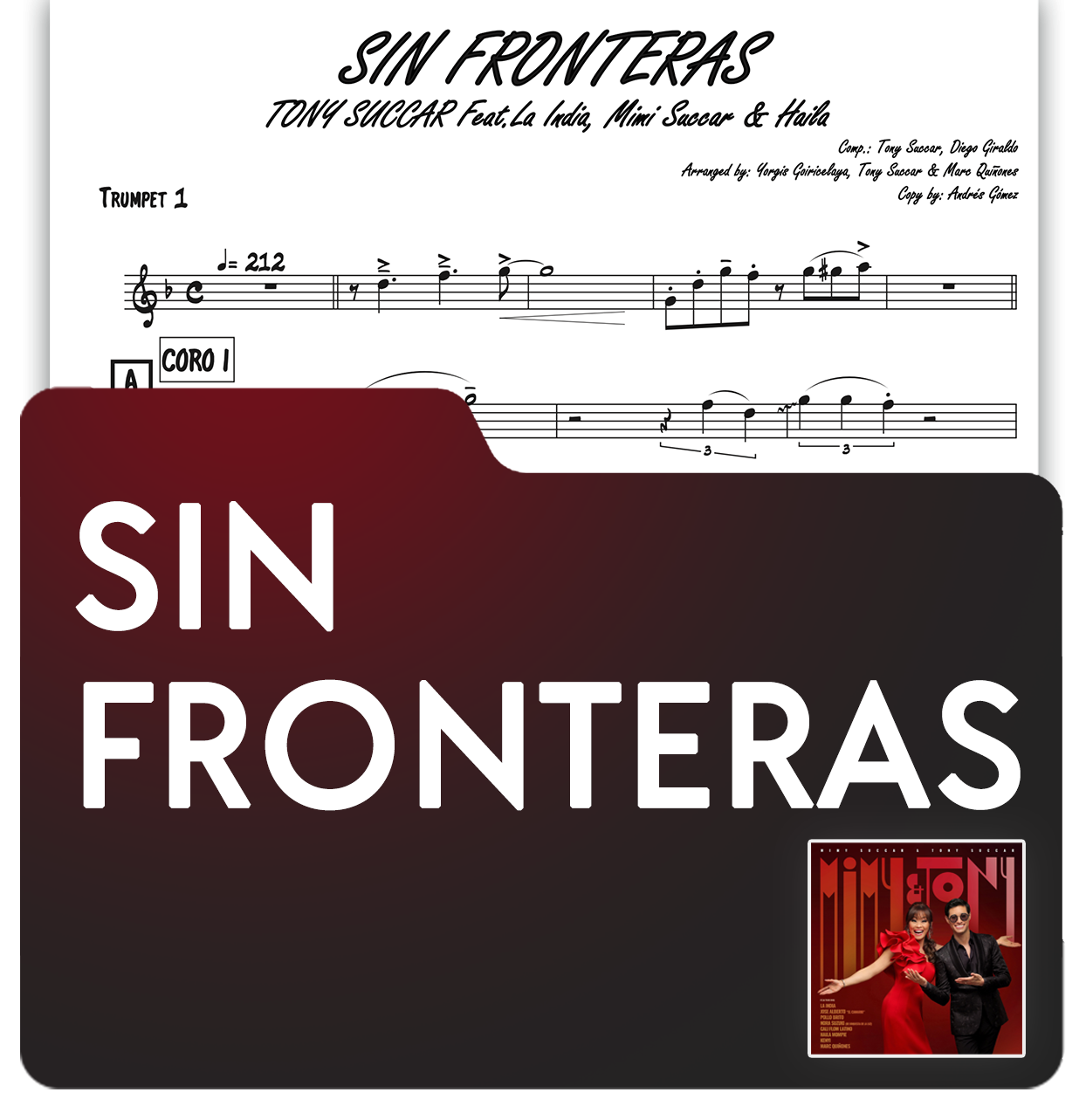 Sheet Music: Sin Fronteras